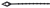 Perełkowa opaska kablowa, wielokrotnego użycia, czarna 200×1,8mm, D=5-59mm, PA6.6 200F-GY Tracon Electric