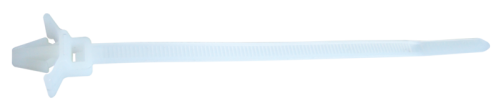 Opaska wciskana, bezbarwna 200x4,8mm, D=30mm, PA6.6, d=6mm BK-200 Tracon Electric