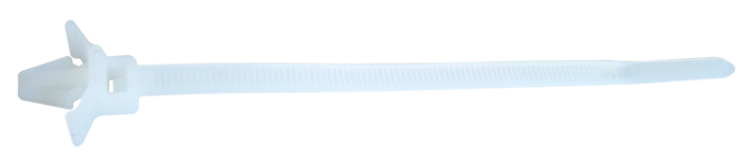 Opaska wciskana, bezbarwna 200x4,8mm, D=30mm, PA6.6, d=6mm BK-200 Tracon Electric