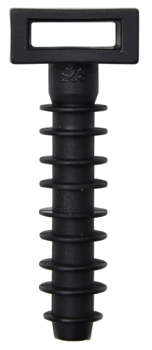 Wbijany uchwyt kablowy do opasek kablowych d=8mm, A=10,3×3,2mm, PA6.6 9843 Tracon Electric