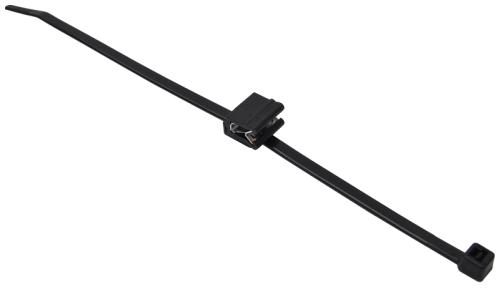 Opaska kablowa z klipsem 4.8×200mm, PA6.6 CSKT Tracon Electric