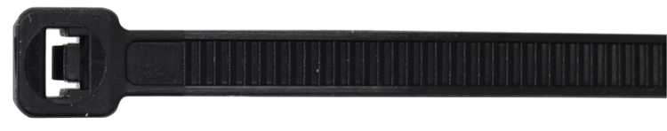Opaska kablowa z klipsem 4.8×200mm, PA6.6 CSKT Tracon Electric