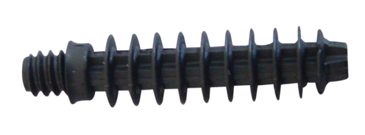 Wbijany uchwyt do opasek kablowych do TBK + narzędzie d=6-7mm, l=37(43)mm PA6.6 TBKT Tracon Electric
