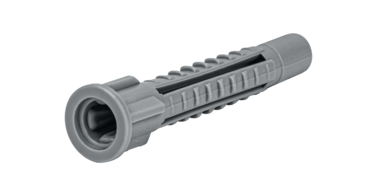 Kołek uniwersalny, szary (bez wkręta) M6x30mm, PA6.6 T6U Tracon Electric