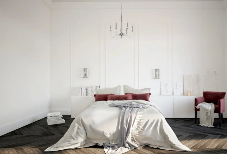 Lampa sufitowa wisząca żyrandol HAMPTON VI 8154 Zwis NOWODVORSKI Lighting E14 x6 oświetleniowa nowoczesna szklana szkło stal chrom na łańcuchu Inspiracje Premium