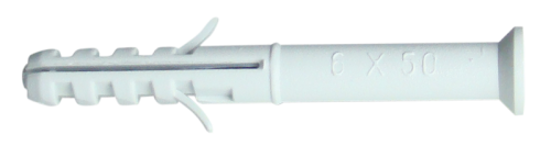 Kołek montażowy długi, szary M10×135mm, PA6.6 TH10135 Tracon Electric
