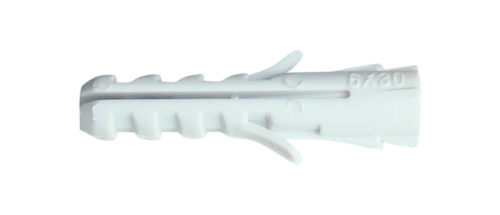 Kołek standardowy, szary M6×30mm, PA6.6 T6-PA Tracon Electric