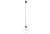 Lampa sufitowa wisząca Industrialna Loft PEAR BLACK S 7800 NOWODVORSKI Lighting oświetleniowa żyrandol nowoczesna szklana bańka gruszka z czarnym Inspiracje Premium