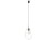 Lampa sufitowa wisząca Industrialna Loft PEAR BLACK S 7800 NOWODVORSKI Lighting oświetleniowa żyrandol nowoczesna szklana bańka gruszka z czarnym Inspiracje Premium