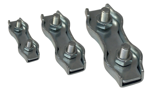 Zacisk linowy, podwójny, stal d=3-3,5mm, M4 BSZ2-3 Tracon Electric
