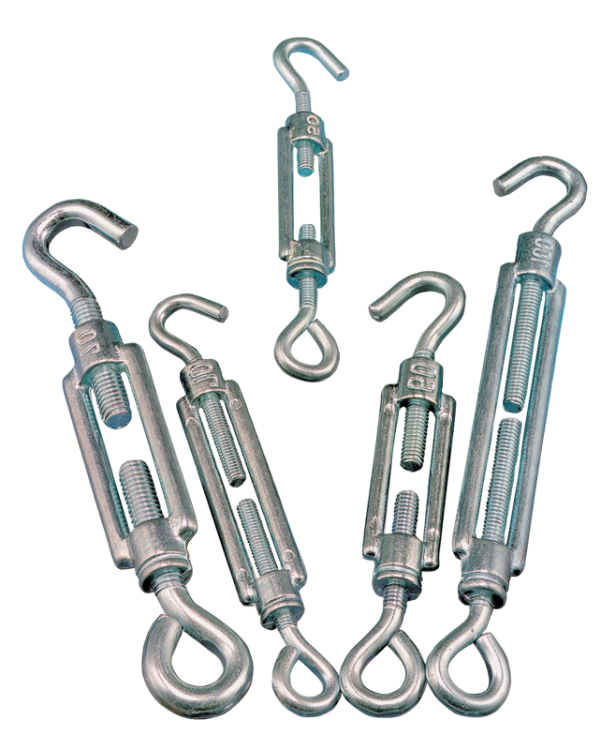 Śruba rzymska oczko-hak, stal+żeliwo 8×70mm, 1200N FSH870 Tracon Electric