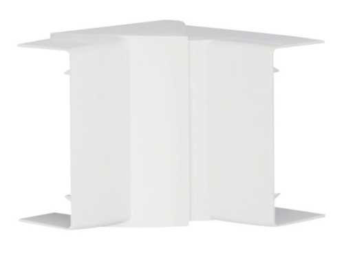 Narożnik wewnętrzny regulowany LFF400949010 Hager Polo PP 90x40 NW90x40 do listwy kanału elektroinstalacyjnego 90 stopni 40x90mm listwy koryt koryta korytka biały