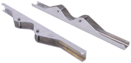 Zestaw do mocowania na słupie (Al) L×W×D=450×25×1,5mm TMEK642 Tracon Electric