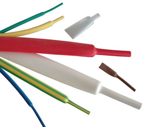 Rura termokurczliwa cienkościenna 2:1, bezbarwna 2,4/1,2mm, POLIOLEFIN ZS024N Tracon Electric