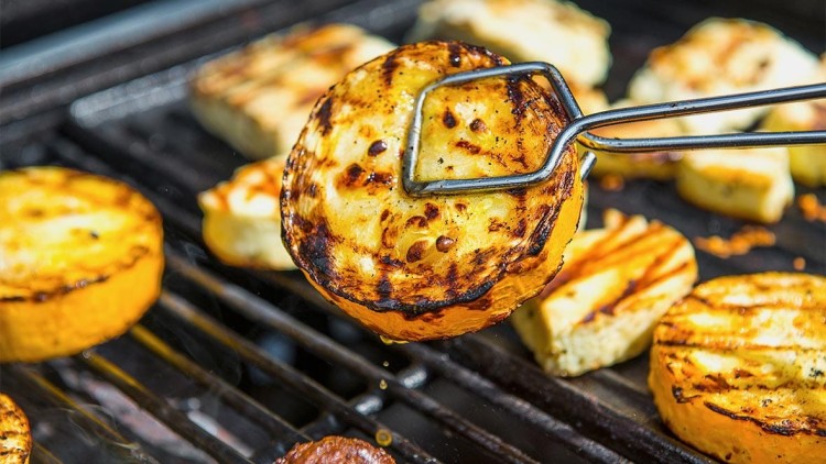 Grill ogrodowy gazowy prostokątny z pokrywą i termometrem BBQ 5000 Master TSA0096Q Teesa 5 palników barbeque na taras do ogrodu na działkę stalowy Stal nierdzewna