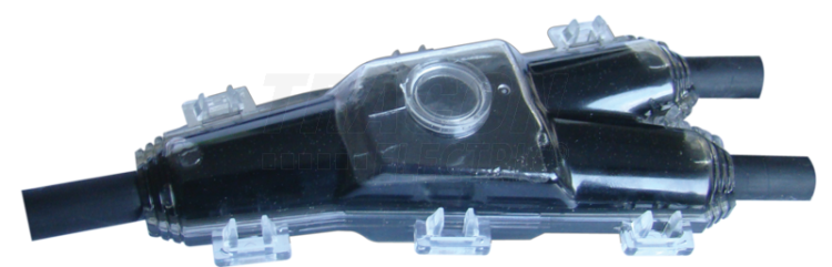 Żywiczna mufa przelotowa, rozgałęźna 4×1,5-4×2,5mm2 KYT-2,5 Tracon Electric