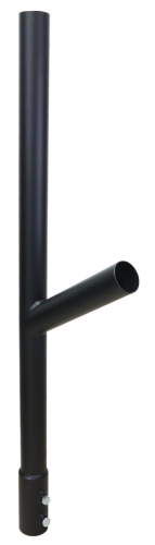 Wspornik oprawy solarnej z regulowanym panelem- 60mm, 65°, 1m LSKON Tracon Electric