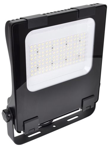 Reflektor LED, asymetryczny 100-240VAC,50/60Hz,100W,13.500lm,4000K,IP66,EEI=D RHISA100W Tracon Electric