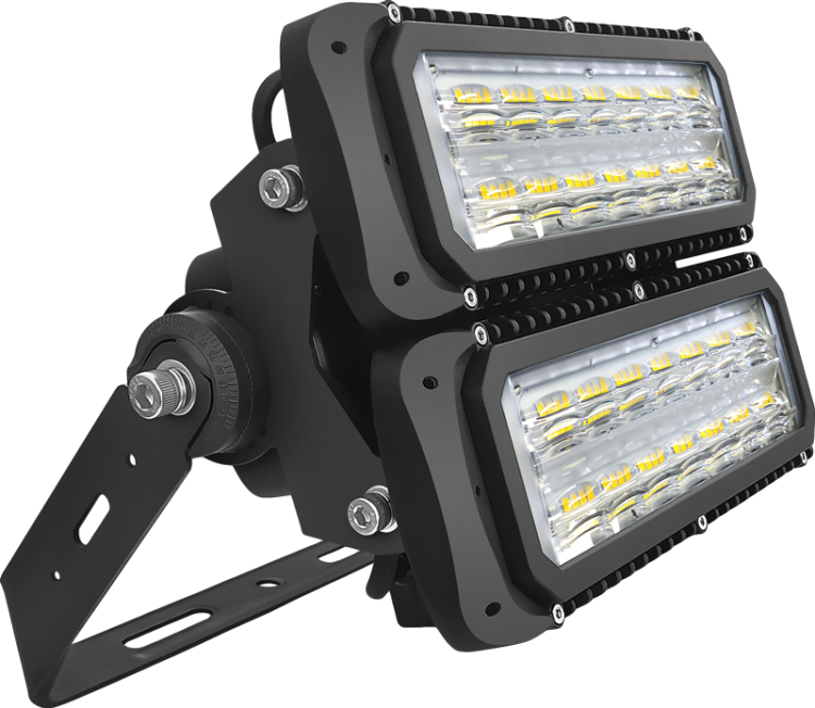 Stadionowy reflektor LED 100-240V,50Hz,150W,23500lm,4000K,IP66,25°,1-10V,EEI=D RSVA150W25 Tracon Electric