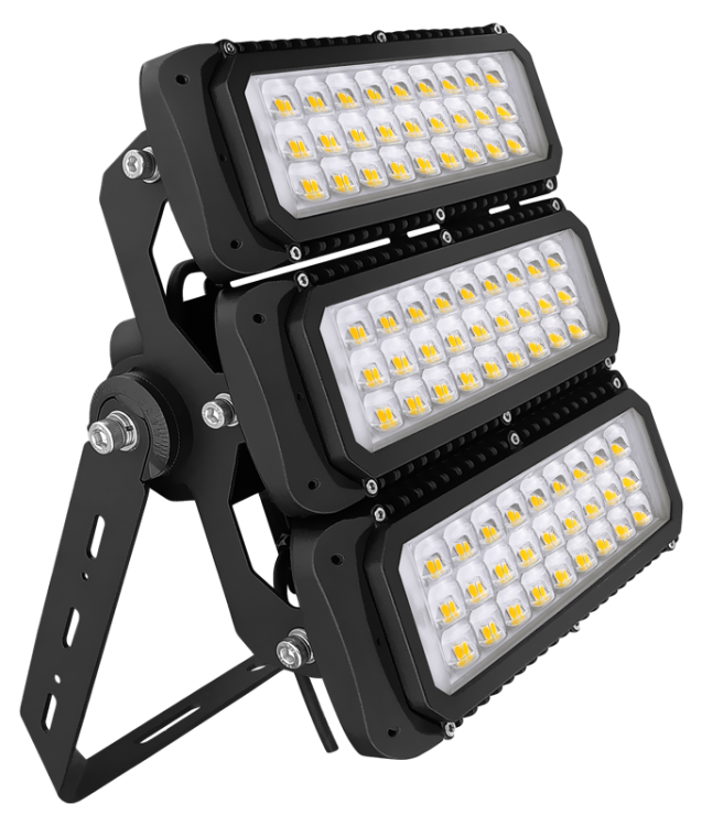 Stadionowy reflektor LED 100-240V,50Hz,230W,34900lm,4000K,IP66,25°,1-10V,EEI=D RSVA230W25 Tracon Electric