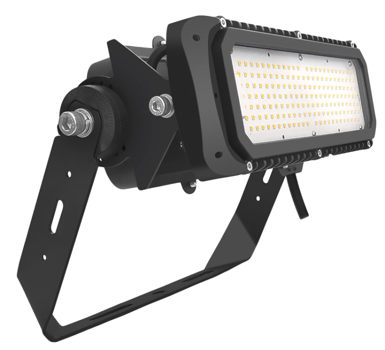 Stadionowy reflektor LED 100-240V,50Hz,75W,11700lm,4000K,IP66,110°,1-10V,EEI=D RSVB75W110 Tracon Electric