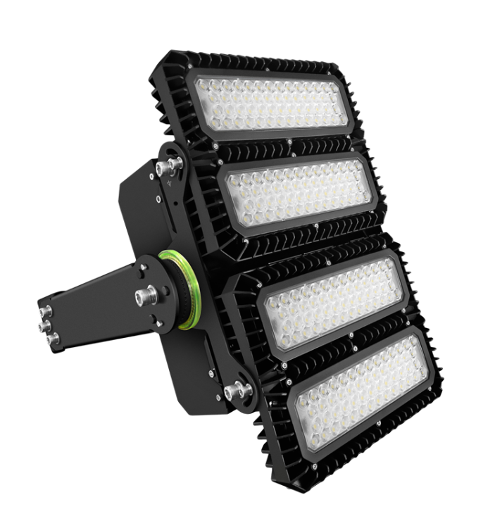 Stadionowy reflektor LED 100-240V,50Hz,450W,65700lm,4000K,IP66,25°,1-10V,EEI=D RSVA450W25 Tracon Electric
