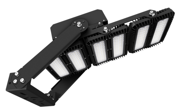 Stadionowy reflektor LED 100-240V,50Hz,680W,100100lm,4000K,IP66,25°,1-10V,EEI=D RSVA680W25 Tracon Electric