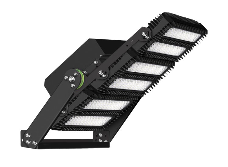 Stadionowy reflektor LED 100-240V,50Hz,680W,100100lm,4000K,IP66,25°,1-10V,EEI=D RSVA680W25 Tracon Electric