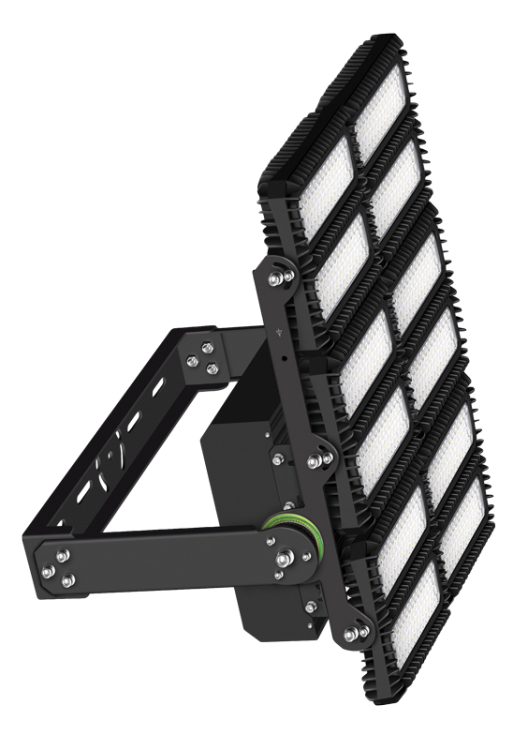 Stadionowy reflektor LED 100-240V,50Hz,1350W,200000lm,4000K,IP66,25°,1-10V,EEI=D RSVA1350W25 Tracon Electric