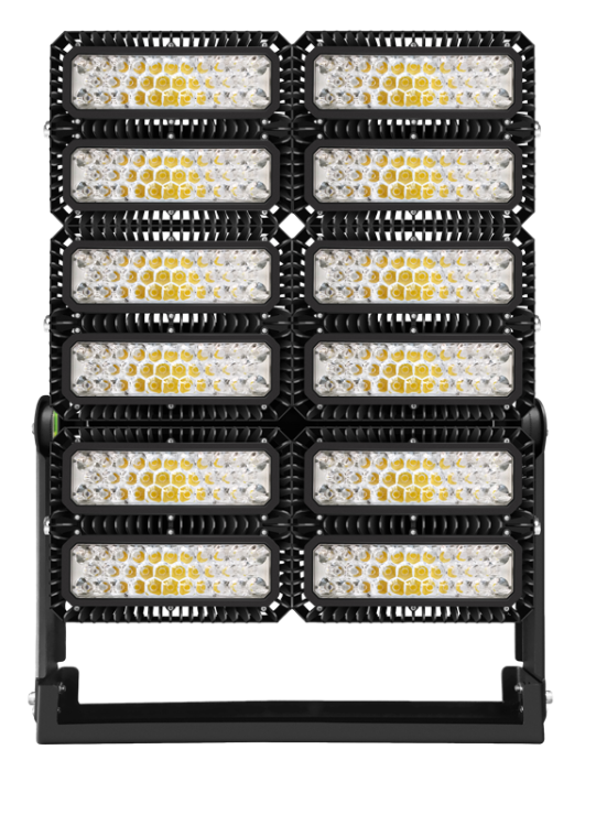 Stadionowy reflektor LED 100-240V,50Hz,1350W,200000lm,4000K,IP66,25°,1-10V,EEI=D RSVA1350W25 Tracon Electric
