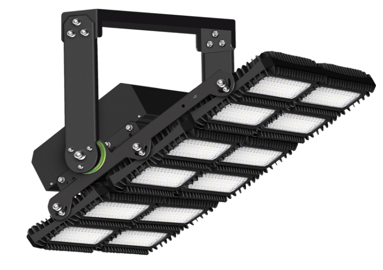 Stadionowy reflektor LED 100-240V,50Hz,1350W,200000lm,4000K,IP66,25°,1-10V,EEI=D RSVA1350W25 Tracon Electric