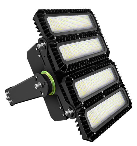 Stadionowy reflektor LED 100-240V,50Hz,450W,65700lm,4000K,IP66,110°,1-10V,EEI=D RSVB450W110 Tracon Electric