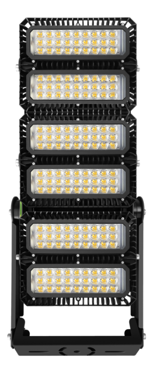 Stadionowy reflektor LED 100-240V,50Hz,680W,100100lm,4000K,IP66,110°,1-10V,EEI=D RSVB680W110 Tracon Electric