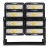 Stadionowy reflektor LED 100-240V,50Hz,900W,134000lm,4000K,IP66,110°,1-10V,EEI=D RSVB900W110 Tracon Electric