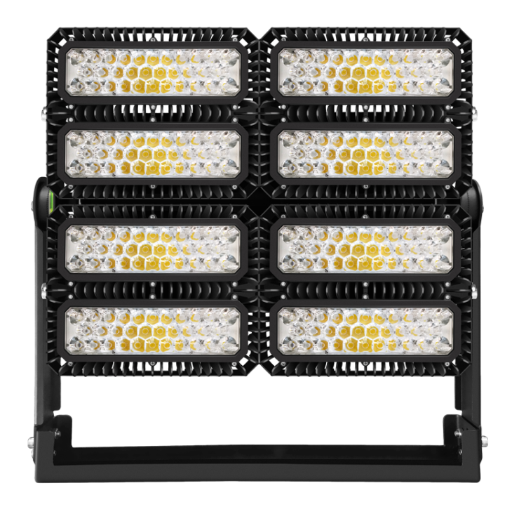 Stadionowy reflektor LED 100-240V,50Hz,900W,134000lm,4000K,IP66,110°,1-10V,EEI=D RSVB900W110 Tracon Electric