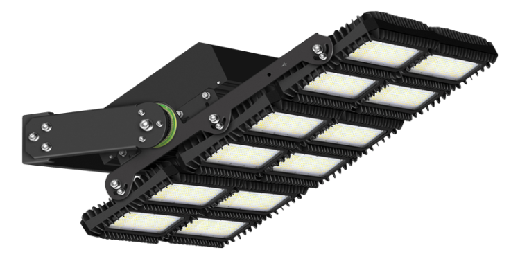 Stadionowy reflektor LED 100-240V,50Hz,1350W,200000lm,4000K,IP66,110°,1-10V,EEI=D RSVB1350W110 Tracon Electric