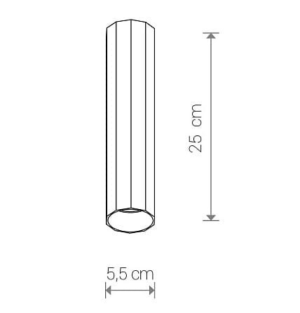 Klosz do Lampy wiszącej CAMELEON POLY M WHITE 8474 NOWODVORSKI Lighting Loft nowoczesny sufitowy oświetlenie dla systemu cameleon 25cm metalowy biały Inspiracje Premium