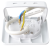 Reflektor SMD LED, biały 220-240V AC, 10W, 4000K, IP65, 800lm, EEI=G RSMDLF10 Tracon Electric