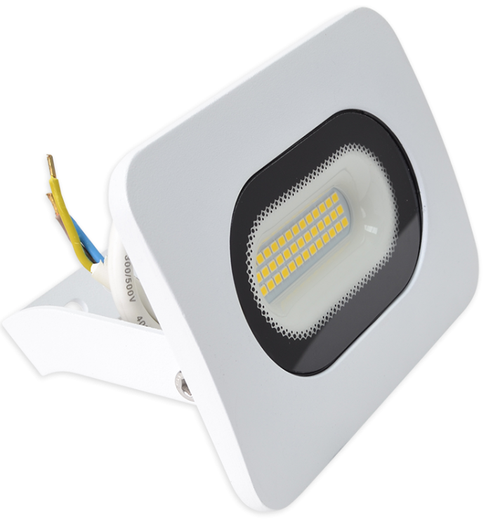 Reflektor SMD LED - biały 20W, 3000K, IP65, 220-240V AC, 1500lm, EEI=G RSMDLF20WW Tracon Electric
