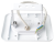 Reflektor SMD LED, biały 30W, 4000K, IP65, 220-240V AC, 2700lm, EEI=F RSMDLF30 Tracon Electric
