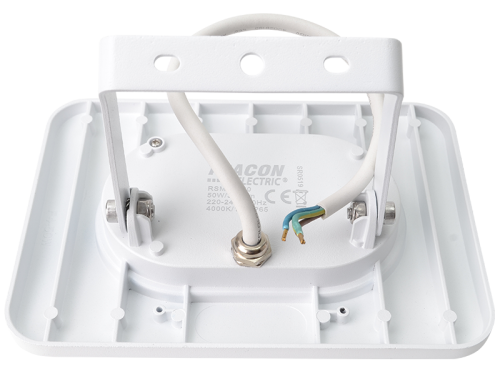 Reflektor SMD LED, biały 220-240V AC, 50W, 4000K, IP65, 4000lm, EEI=G RSMDLF50 Tracon Electric