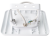 Reflektor SMD LED, biały 220-240V AC, 50W, 4000K, IP65, 4000lm, EEI=G RSMDLF50 Tracon Electric
