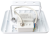 Reflektor SMD LED z czujnikiem ruchu, biały 50W, 4000K, IP65, 220-240V AC, 4000lm, 110°, 3-10m, EEI=G RSMDLFM50 Tracon Electric