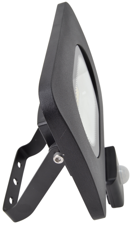 Reflektor SMD LED z czujnikiem ruchu, czarny 220-240V,50W,4000K,IP65,4000lm,120°, 10s-7min, 3-10m, EEI=G RSMDLM50H Tracon Electric