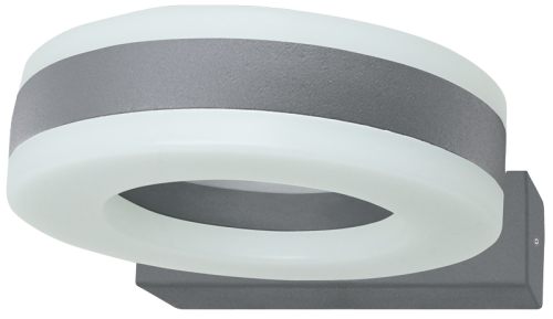 Oprawa naścienna, pierścieniowa, antracyt 230 VAC, 20 W, 1700 lm, 4500K, IP65, EEI=F SLOA20W Tracon Electric