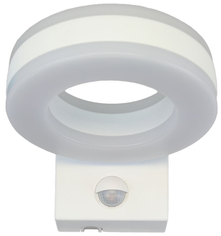 Oprawa naścienna z czujnikiem ruchu, pierścieniowa 230VAC, 20W, 1700lm, 4500K, 10s-5m, 3-2000lx, 9m,IP65, EEI=F SLOM20W Tracon Electric