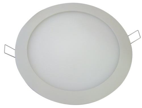 Downlight LED, podtykowy, okrągły, biały 220-240 VAC, 12 W, 1160 lm, D=168 mm, 4000 K, IP40, EEI=F LED-DL-12NW Tracon Electric
