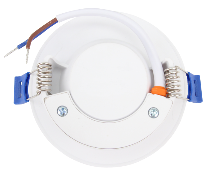 Kompaktowa oprawa LED do wbudowania z układem SAMSUNG 230 VAC, 3W, 240 lm, D=90 mm, 4000 K, IP20, EEI=G LED-DLS-3NW Tracon Electric