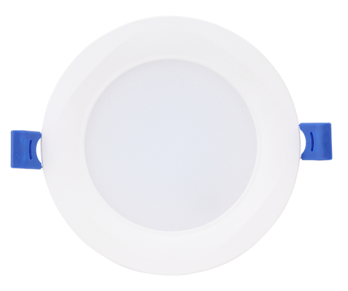 Kompaktowa oprawa LED do wbudowania z układem SAMSUNG 230 VAC, 6W, 480lm, D=120 mm, 4000 K, IP20, EEI=G LED-DLS-6NW Tracon Electric