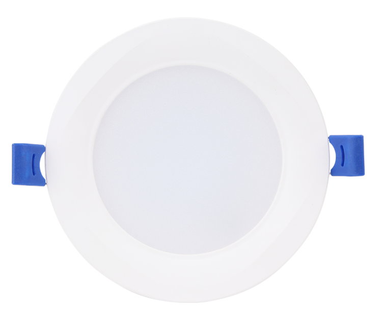 Kompaktowa oprawa LED do wbudowania z układem SAMSUNG 230 VAC, 6W, 480lm, D=120 mm, 4000 K, IP20, EEI=G LED-DLS-6NW Tracon Electric